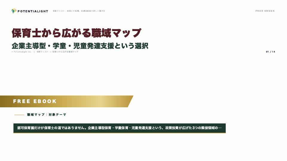 次の現場職域マップ eBook表紙