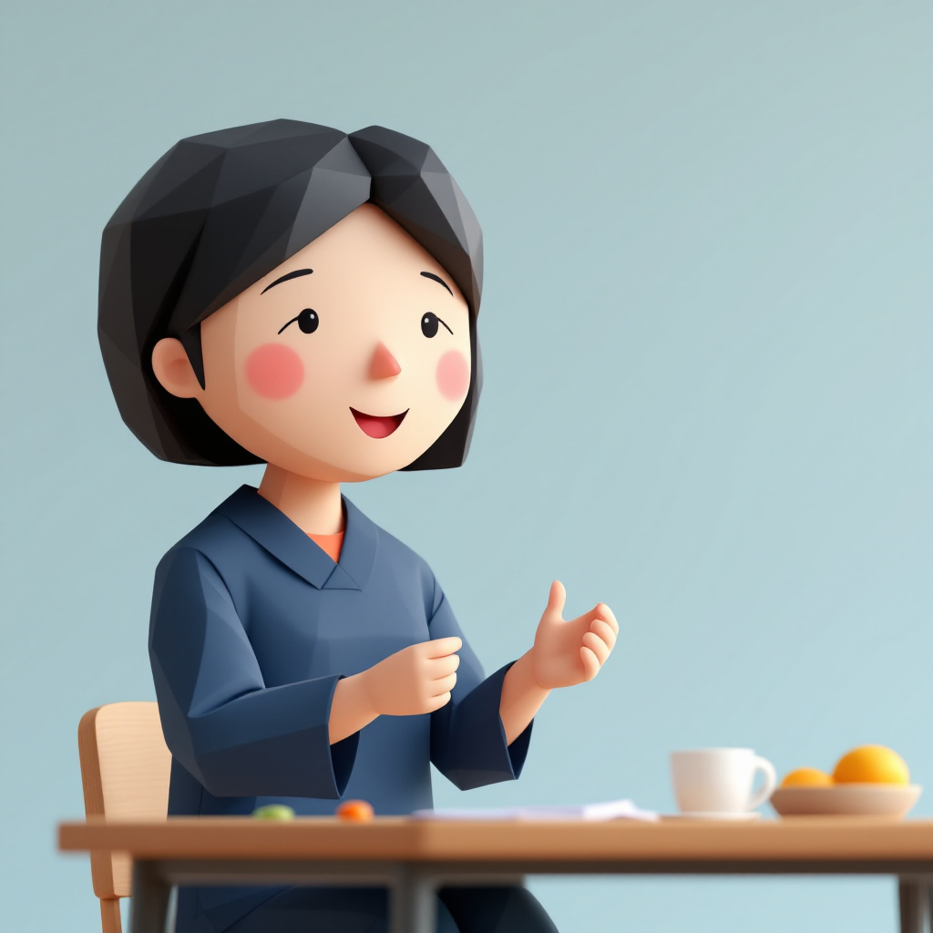保育教諭(認定こども園)のキャラクターイラスト